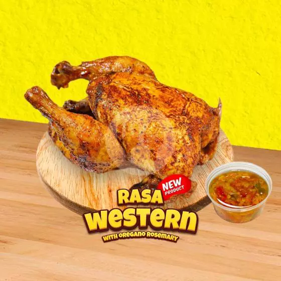 1 Ekor Ayam Western + Sambal Korek 35Ml